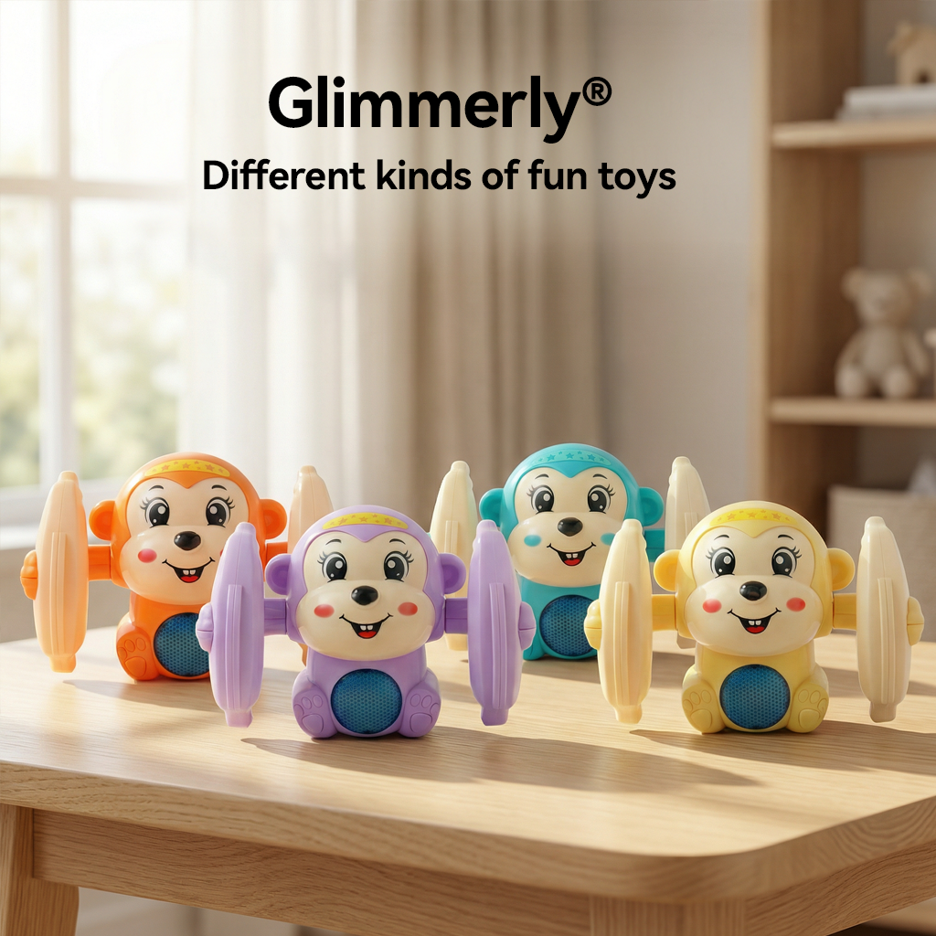 🎨🎨Spinning Tumble Monkey Interactive Toy