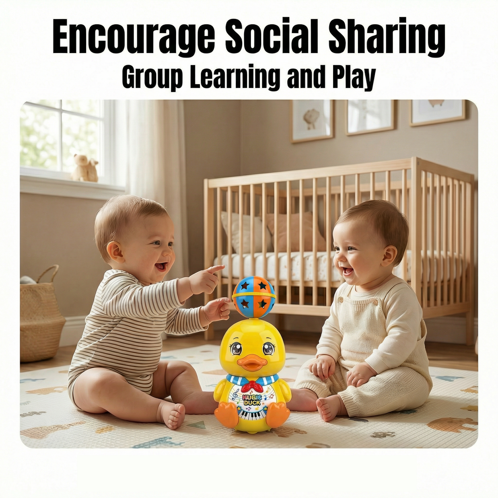 🎵 Dancing Spin & Glow Musical Duck