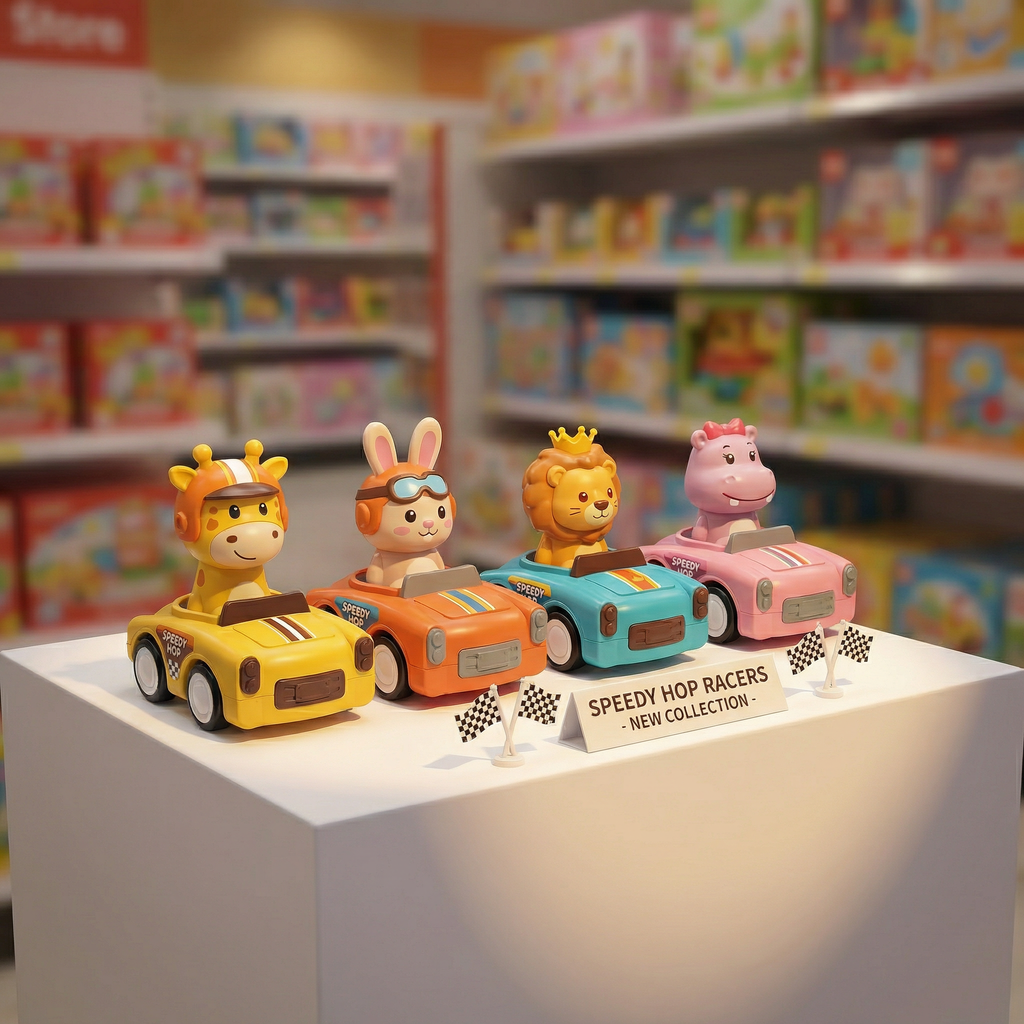 ⭐𝐶𝑎𝑟𝑡𝑜𝑜𝑛 𝐴𝑛𝑖𝑚𝑎𝑙 𝑃𝑢𝑠ℎ & 𝐺𝑜 𝑀𝑖𝑛𝑖 𝐶𝑎𝑟𝑠 – 4 𝐷𝑒𝑠𝑖𝑔𝑛𝑠 𝐴𝑣𝑎𝑖𝑙𝑎𝑏𝑙𝑒