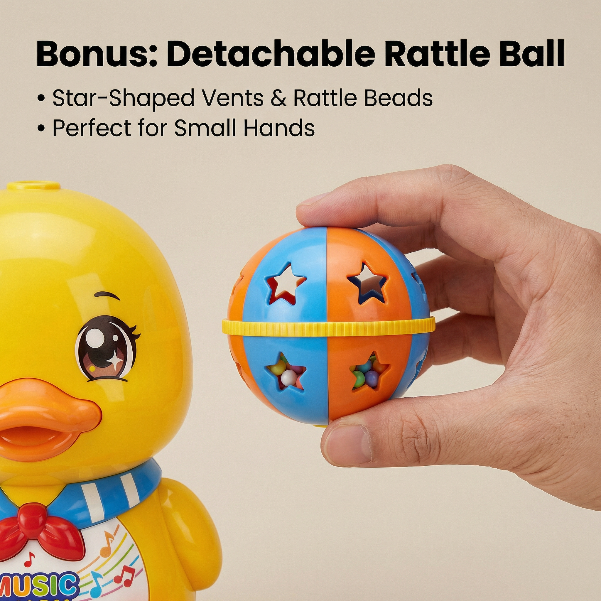 🎵 Dancing Spin & Glow Musical Duck