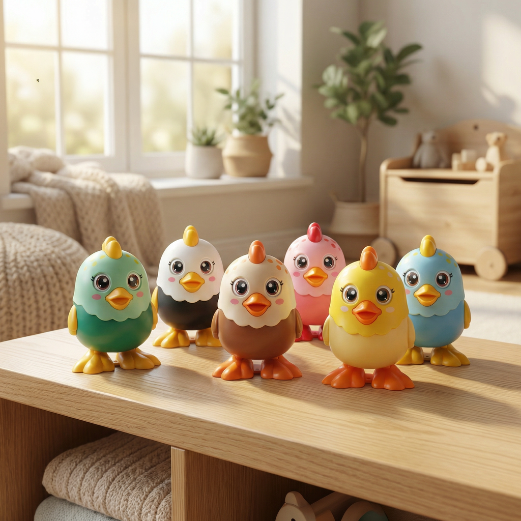 𝐺𝑖𝑔𝑔𝑙𝑒 𝐶𝑙𝑢𝑐𝑘 𝐶𝑜𝑙𝑙𝑒𝑐𝑡𝑜𝑟’𝑠 𝑆𝑒𝑡 – 𝐴𝑑𝑜𝑟𝑎𝑏𝑙𝑒 𝐵𝑙𝑢𝑒 & 𝑃𝑖𝑛𝑘 𝐶ℎ𝑖𝑐𝑘 𝑇𝑜𝑦 𝐷𝑢𝑜